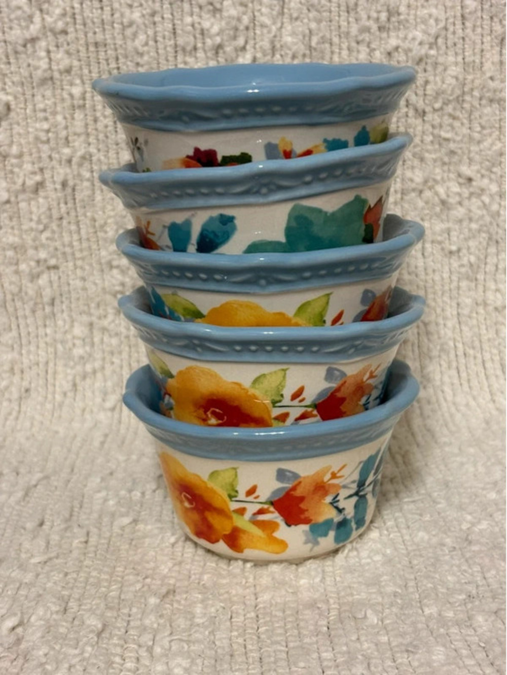 Set of 5 The Pioneer Women Ramekins